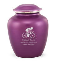 Custom Engraved Amethyst Elite Grace Cremation Urn - IUGR500