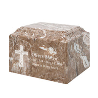 Desert Grace Cultured Marble Urn - IUCM808
