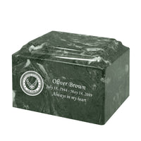 Evergreen Grace Cultured Marble Urn - IUCM813