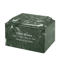 Evergreen Grace Cultured Marble Urn - IUCM813