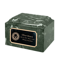 Evergreen Grace Cultured Marble Urn - IUCM813