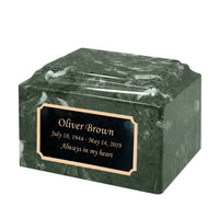 Evergreen Grace Cultured Marble Urn - IUCM813