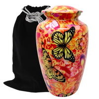 Camouflage Design-Butterfly Cremation Urn - IUAL178