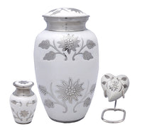 Bouquet Series - White Sunflower Cremation Urn - IUCL141