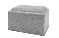 Granite Gray Grace Cultured Granite Urn - IUCM701