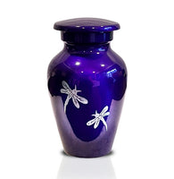 Exquisite Series - Mother of Pearl Dragonflies on Purple - IUME112-Purple