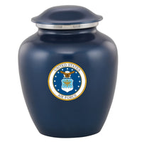 Military Series - United States Air Force Elite Grace Cremation Urn, Blue - IUMI140