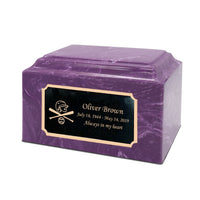 Lavender Grace Cultured Marble Urn - IUCM820