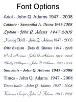 Grace Printed Cultured Marble Urn - CMDEER100