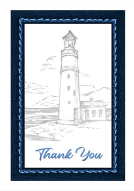 Grace Series Lighthouse Acknowledgement Card- STGR108-AK