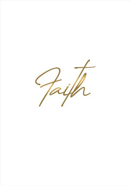 Grace Series Faith Acknowledgement Card- STGR109-AK