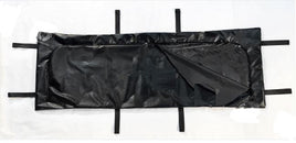 BLACK DISASTER BODY BAG WITH LINER - 8 HANDLES