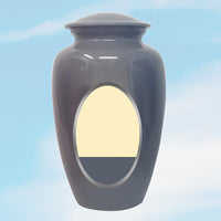 Custom Photo Urn Grey - IUCU100-Grey