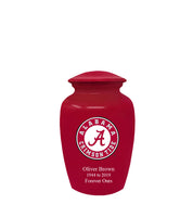 Fan Series - University of Alabama Crimson Tide Red Memorial Cremation Urn - IUALB101