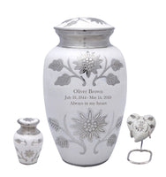 Bouquet Series - White Sunflower Cremation Urn - IUCL141
