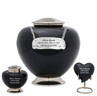 Baroque Shadow Cremation Urn - IUFH106