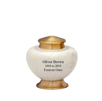 Baroque Pearl Cremation Urn - IUFH107