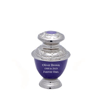 Elegance Series - Pearl Purple Cremation Urn - IUFH122