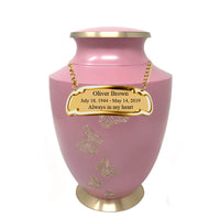 Solace Series - Golden Butterfly Family Cremation Urn - IUFH141