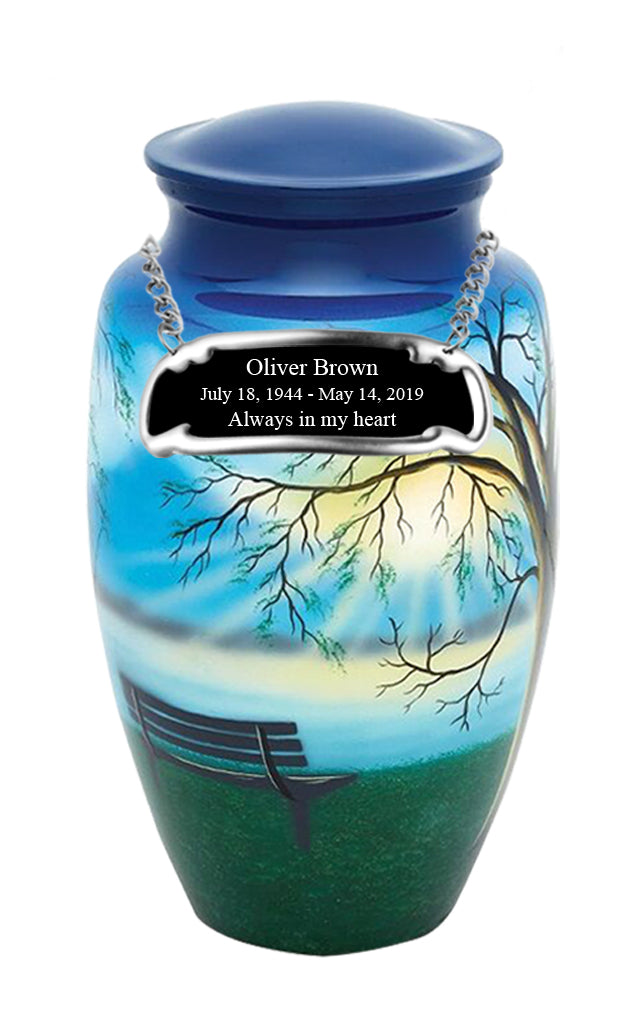u r n❁ Princess Angel Pewter Keepsake Urn - In The Light Urns
