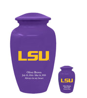 Fan Series - Louisiana State University Tigers Purple Memorial Cremation Urn - IULSU100