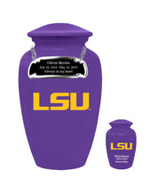 Fan Series - Louisiana State University Tigers Purple Memorial Cremation Urn - IULSU100
