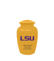 Fan Series - Louisiana State University Tigers Gold Memorial Cremation Urn - IULSU101
