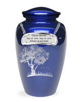 Exquisite Series - Mother of Pearl Tree on Blue - IUME104