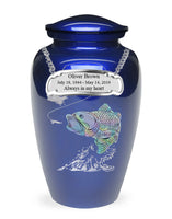 Exquisite Series - Mother of Pearl Seabass on Blue - IUME107