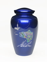 Exquisite Series - Mother of Pearl Seabass on Blue - IUME107