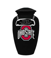 Fan Series - Ohio State University Buckeyes Black Memorial Cremation Urn - IUOHIO100