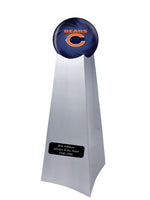 Championship Trophy Urn Base with Optional Chicago Bears Team Sphere