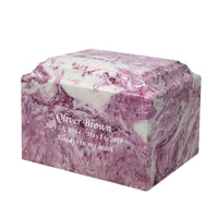 Pink Rose Grace Cultured Marble Urn - IUCM812