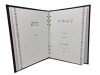 Remembrance Navy Register Book - SHPVL101-Navy