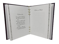 Remembrance Navy Register Book - SHPVL101-Navy