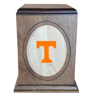 University of Tennessee Volunteers Wooden Memorial Cremation Urn - WDTNV100