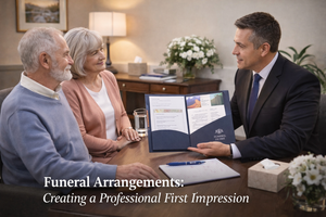 Creating a Professional First Impression During Funeral Arrangements