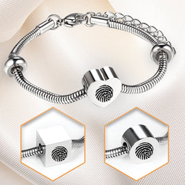 Fingerprint Bead Bracelets