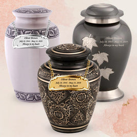 -Brass Urns