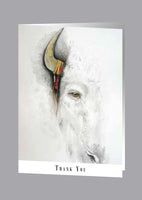 White Buffalo Calf Woman Design (Urn and Stationery)