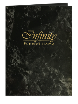 Presentation Folder - Black Marble - IUPRFOL100-BlackMarble