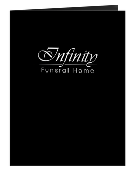 Presentation Folder - Black Silver - IUPRFOL100-BlackSilver