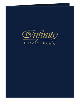 Presentation Folder - Navy - IUPRFOL100-Navy