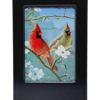 Photo Frame MDF Urn - Black