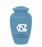 Fan Series - University of North Carolina Tar Heels Blue Memorial Cremation Urn - IUUNC101