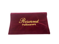 Reserved Pallbearer Seat Sign - IUSIGN101
