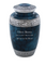 Classic Blue Cloud Alloy Cremation Urn - Overstock Deal