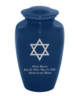 Custom Engraved Star of David - IUCE400