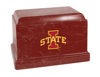Iowa State University Cyclones Red Cultured Marble Urn - CMIOST100