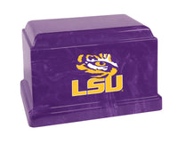 Louisiana State University Tigers Purple Cultured Marble Urn - CMLSU100